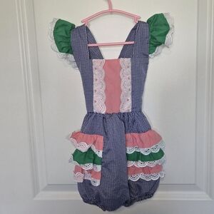 Girls Bubble Romper